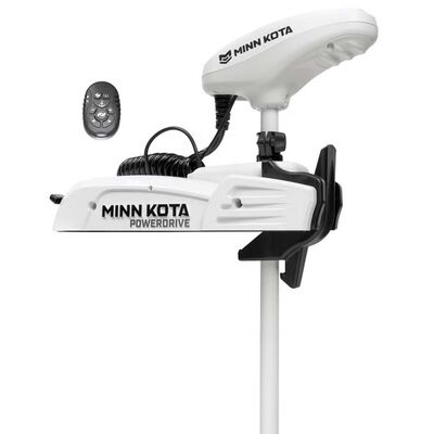 Moteur Electrique Avant Minn Kota RIPTIDE POWERDRIVE 55 BT - SPOTLOCK - 55 Lbs - 12Vcc - 137cm - Moteurs &eacute;lectriques | Pacific P&ecirc;che