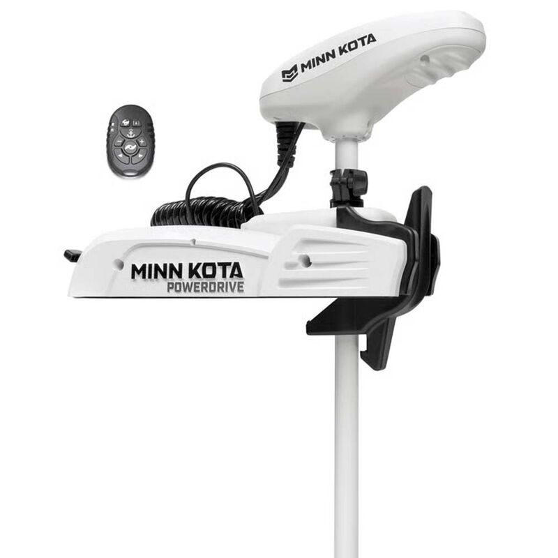 Moteur Electrique Avant Minn Kota RIPTIDE POWERDRIVE 55 BT - SPOTLOCK - 55 Lbs - 12Vcc - 137cm - Moteurs &eacute;lectriques | Pacific P&ecirc;che