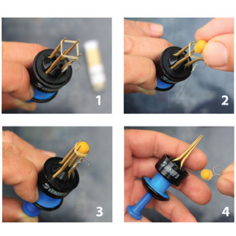 Ecarteur Anneaux a Pellet Ragot + 30 Elastiques - Acc. de montage feeder | Pacific P&ecirc;che