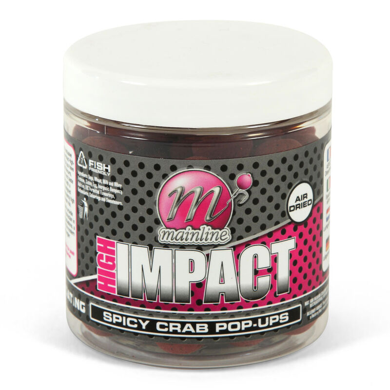 Bouillettes flottantes carpe mainline high impact pop up spiced crab 15mm - Flottantes | Pacific P&ecirc;che