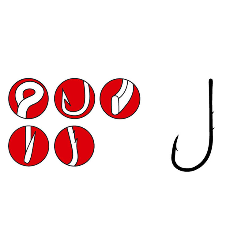 Hameçons simples gamakatsu 5213n - Simples | Pacific Pêche