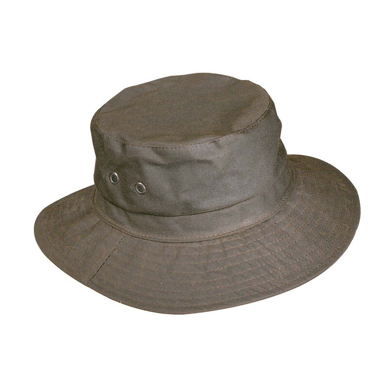 Chapeau jmc coton huil&eacute; marron - Chapeaux | Pacific P&ecirc;che