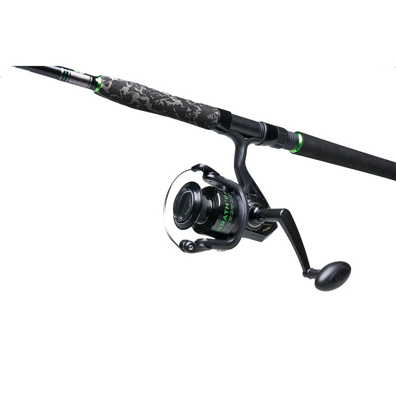 Ensemble Silure Canne MadCat Spin 2.70m, 80-200g + Moulinet Penn Wrath II 6000 - Packs et ensembles | Pacific P&ecirc;che