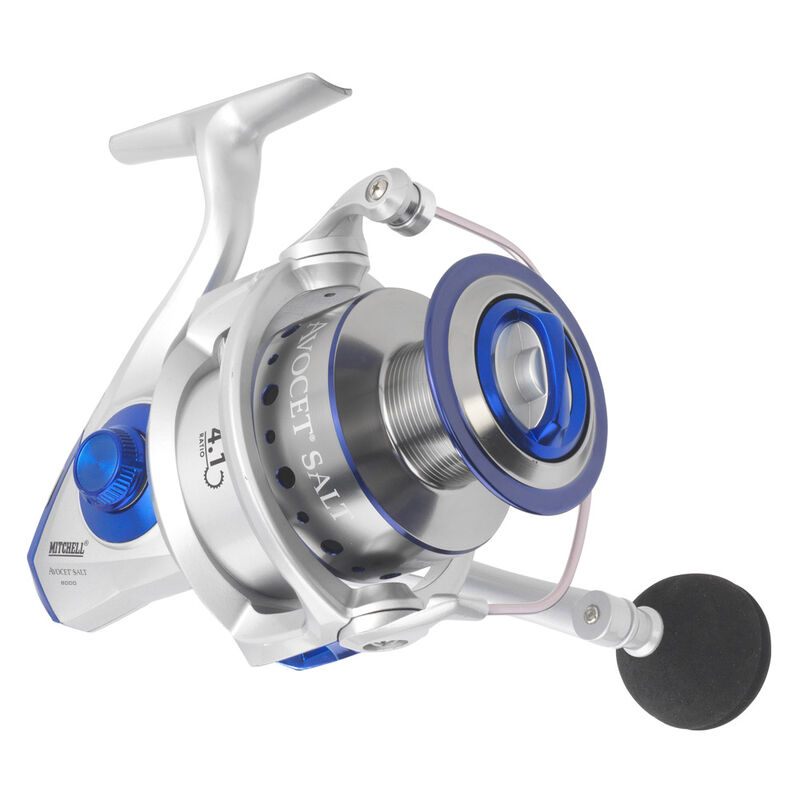 Moulinet mitchell avocet salt 8000fd - Moulinets tambour Fixe | Pacific P&ecirc;che