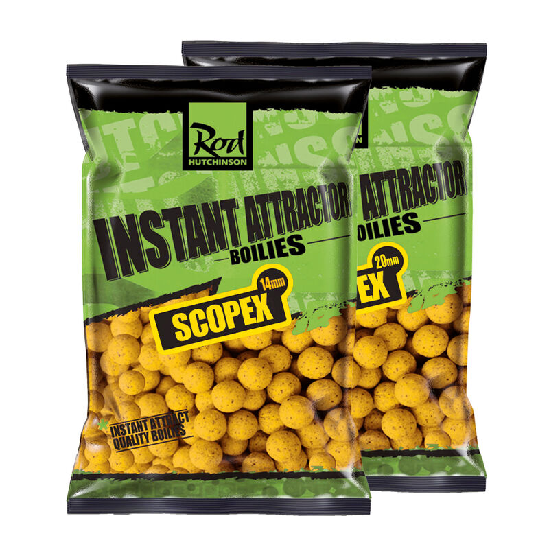 Bouillettes carpe rod hutchinson scopex instant attract 20mm - Denses | Pacific P&ecirc;che