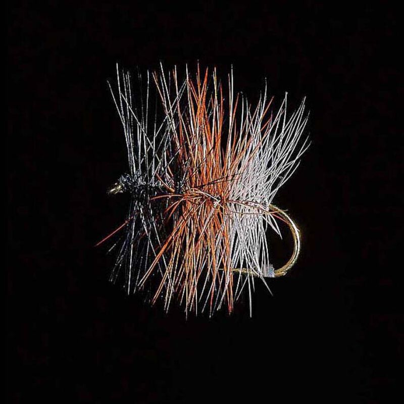 Palmer JMC Tricolore Foncée H12 (x3) - Sèches | Pacific Pêche