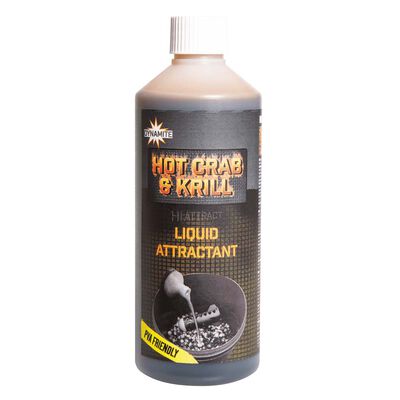 Booster Dynamite Baits Hot Crab et Krill liquid Attractant 500ml - Boosters / dips | Pacific Pêche