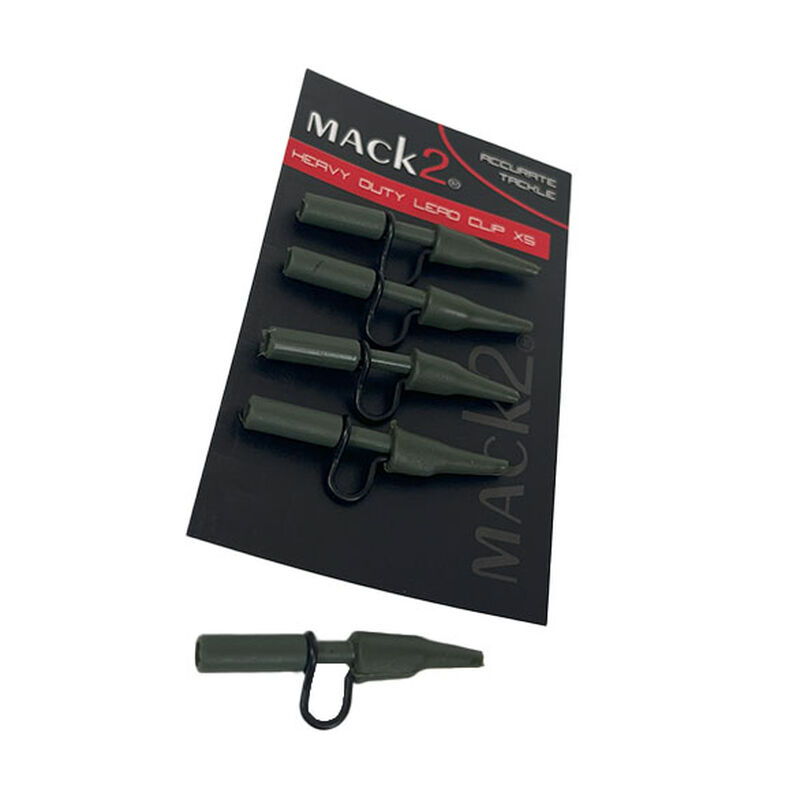 Clip Plomb Mack2 Heavy Duty Lead Clip X 5 - Clip plombs et cônes | Pacific Pêche
