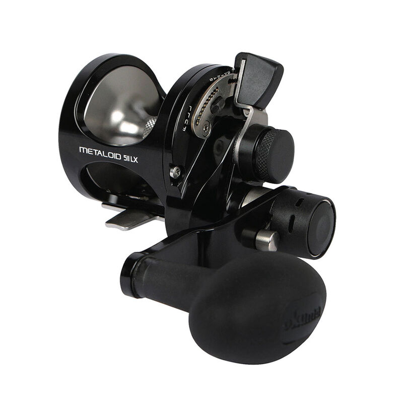 Moulinet tra&icirc;ne okuma metaloid m-5 ii lx 2 vitesses - Moulinets tambour Tournant | Pacific P&ecirc;che