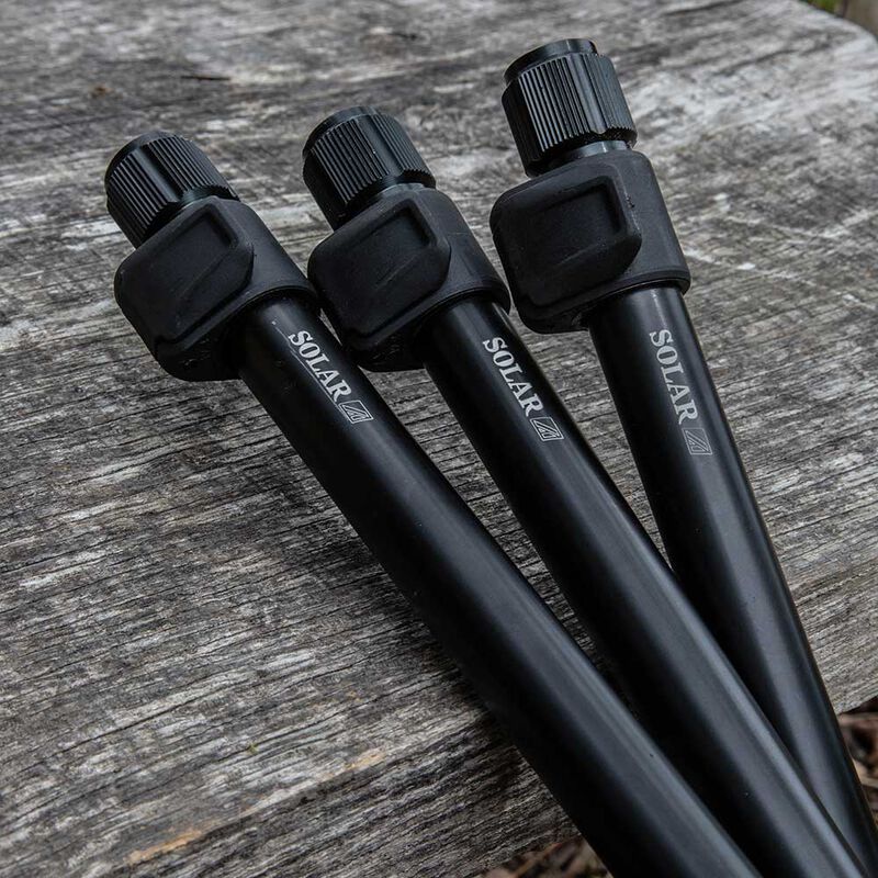 Piques carpe solar a1 aluminium pole storm cam loc 122cm - Pique | Pacific P&ecirc;che