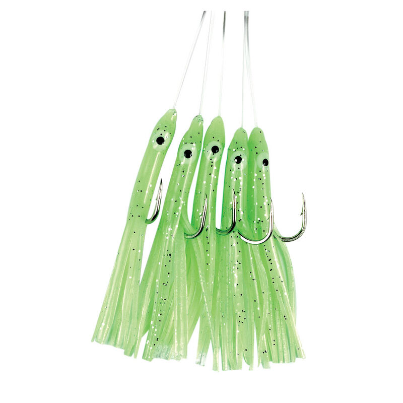 Bas de ligne mer flashmer 5 chipirons - Bas de Lignes / Lignes Montées | Pacific Pêche