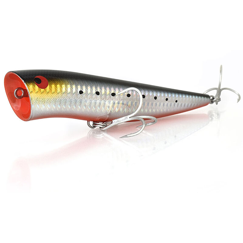 Lot 8 Leurres De Pêche HENGJIA – Poppers Oscillants – 13 Cm / 43 G – Multi-espèces
