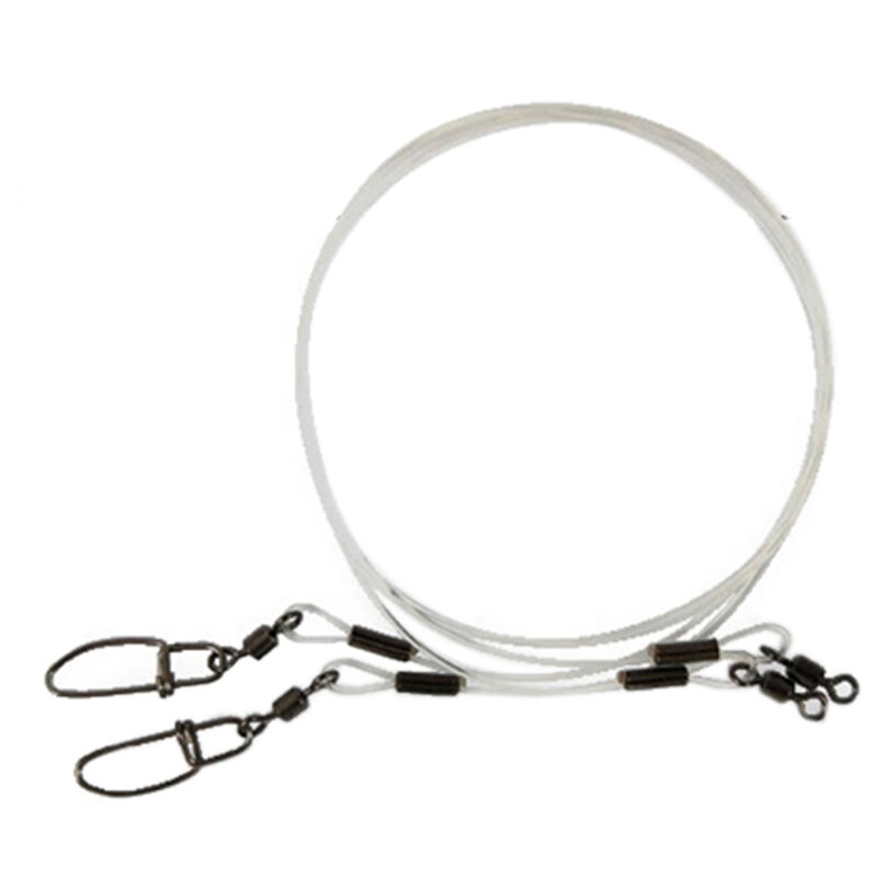 Bas de ligne mont&eacute; fluorocarbone carnassier spro pike fighter fluorocarbon leader 45,5 kg(x2) - Bas de ligne mont&eacute;s | Pacific P&ecirc;che