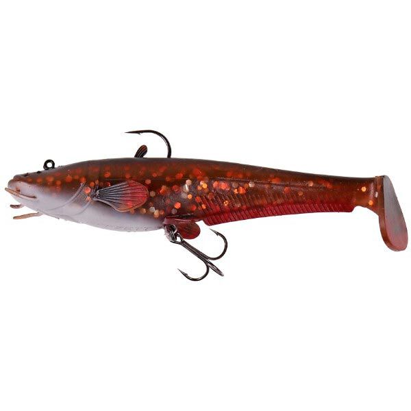 Leurre souple swimbait DAM Effzett natural perch 18cm | Pacific Pêche