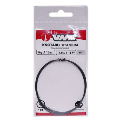 Bas de ligne titanium VMC Titanium Coil 1x1 - Hameçons et montages | Pacific Pêche