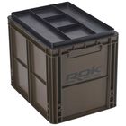 Boite de Rangement Rok Crate 433 Verte Kit Caisse + Couvercle - Boîtes | Pacific Pêche