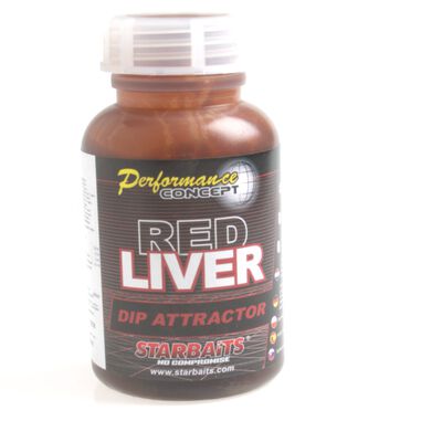 Booster starbaits pc red liver dip attractor 200ml - Boosters / dips | Pacific Pêche