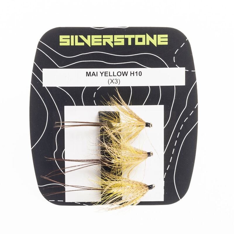 Mouche de mai silverstone jaune h10 (x3) - S&egrave;ches | Pacific P&ecirc;che