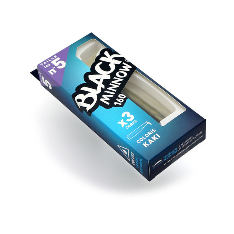 Leurre souple fiiish corps black minnow 160 16cm (x3) - Leurres souples | Pacific Pêche