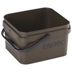 Seau Rok 10L Green Square Bucket avec couvercle - Seaux | Pacific P&ecirc;che