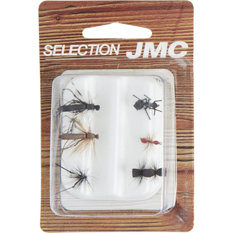 Kit de mouches jmc terrestres (6 mouches) - Kit Mouches | Pacific P&ecirc;che