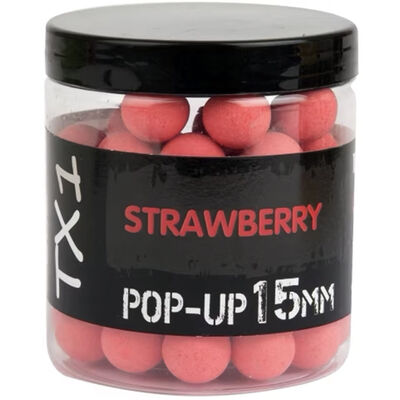 Pop Up Shimano TX1 Strawberry Fluoro Red - Flottantes | Pacific Pêche