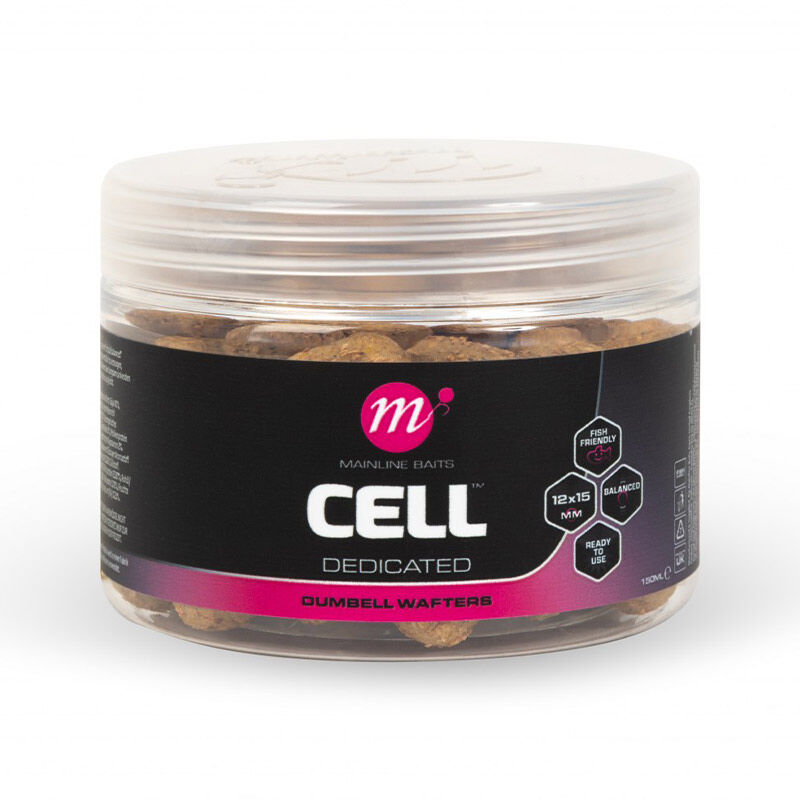 Dumbell Wafters Mainline Cell 12 x 15mm - Equilibr&eacute;es | Pacific P&ecirc;che