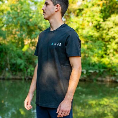 T-shirt Rive Noir  - T-shirts manches courtes | Pacific P&ecirc;che