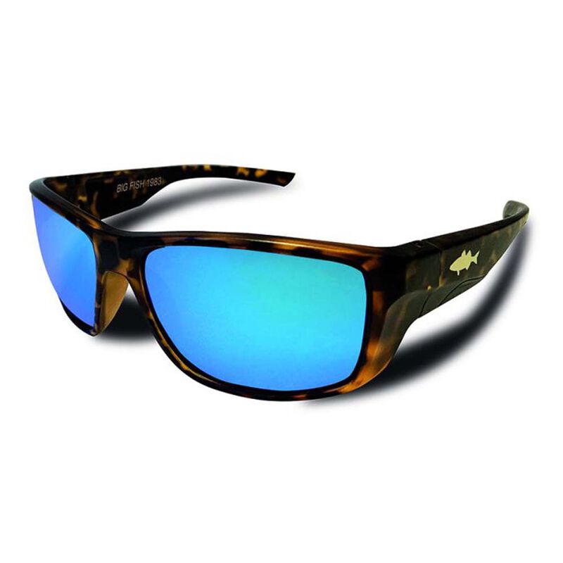 Lunettes Big Fish 1983 The Mask Evo Sea Bass Blue Iridium - Polarisantes | Pacific Pêche