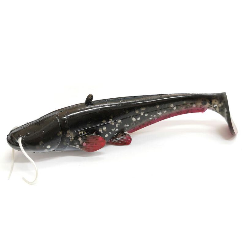Leurre Souple Shad Dam Effzett Real Life Catfish Paddle Tail Lose Body 25cm - Shads | Pacific P&ecirc;che