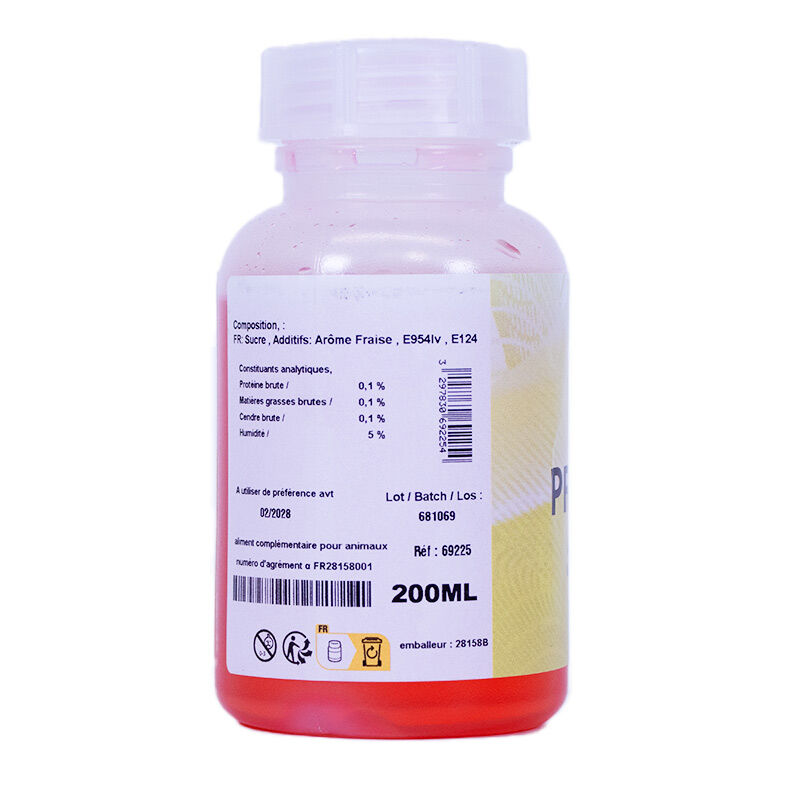 Booster Team Carpfishing Dip 200 ml Fraise - Boosters / dips | Pacific Pêche