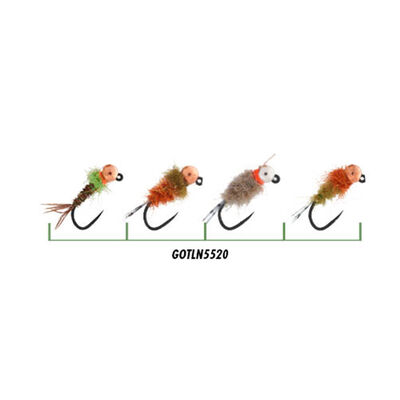 Set de Nymphe Garbolino Jig x4 - Nymphes | Pacific Pêche