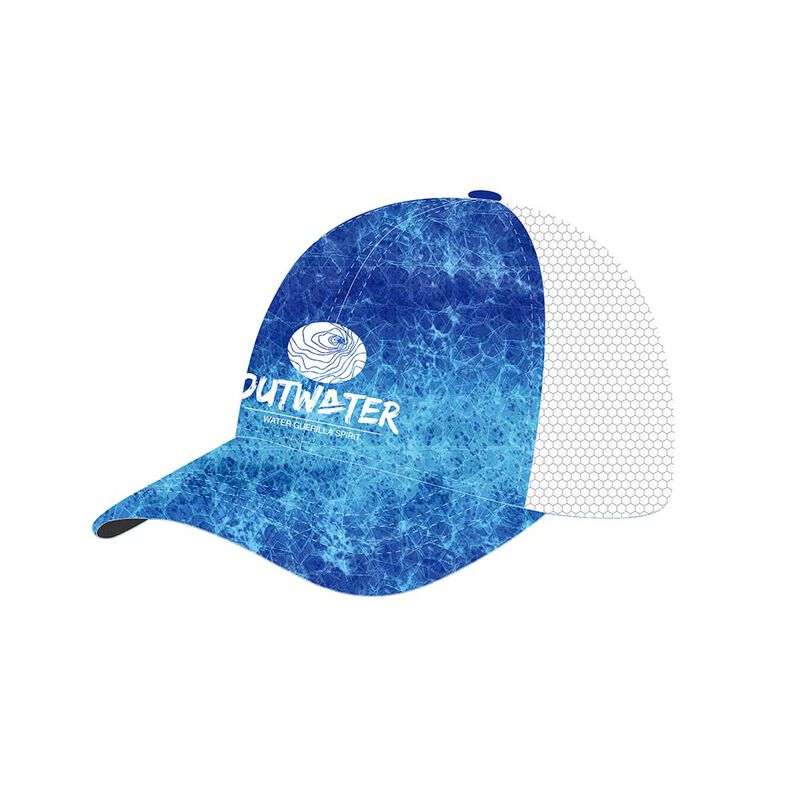 Casquette Rusher Outwater Blue Mahi - Casquettes | Pacific P&ecirc;che