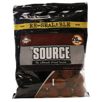 Bouillette carpe dynamite baits the source boilie 26mm 350gr - Denses | Pacific Pêche