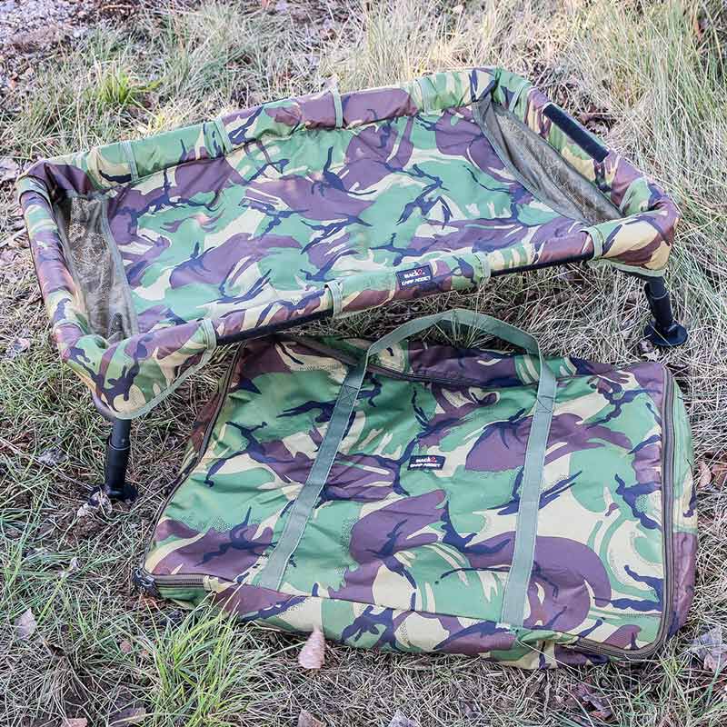 Tapis de R&eacute;ception Mack2 Carp Addict Camo Cradle - Tapis r&eacute;ception | Pacific P&ecirc;che