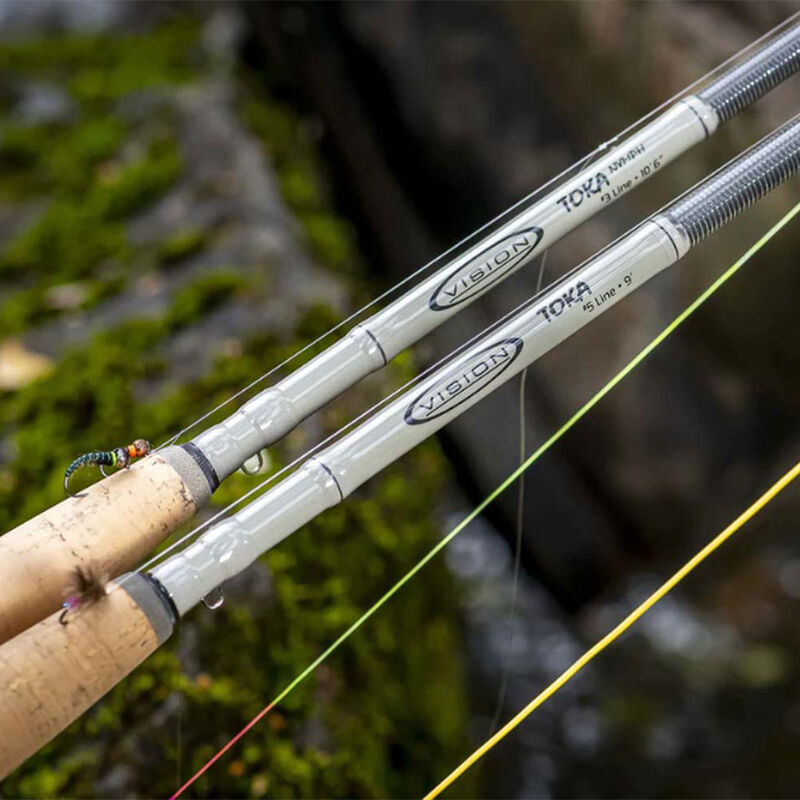 Canne Vision Toka Fly Rod 9', soie de 5, 4 brins - Cannes | Pacific P&ecirc;che