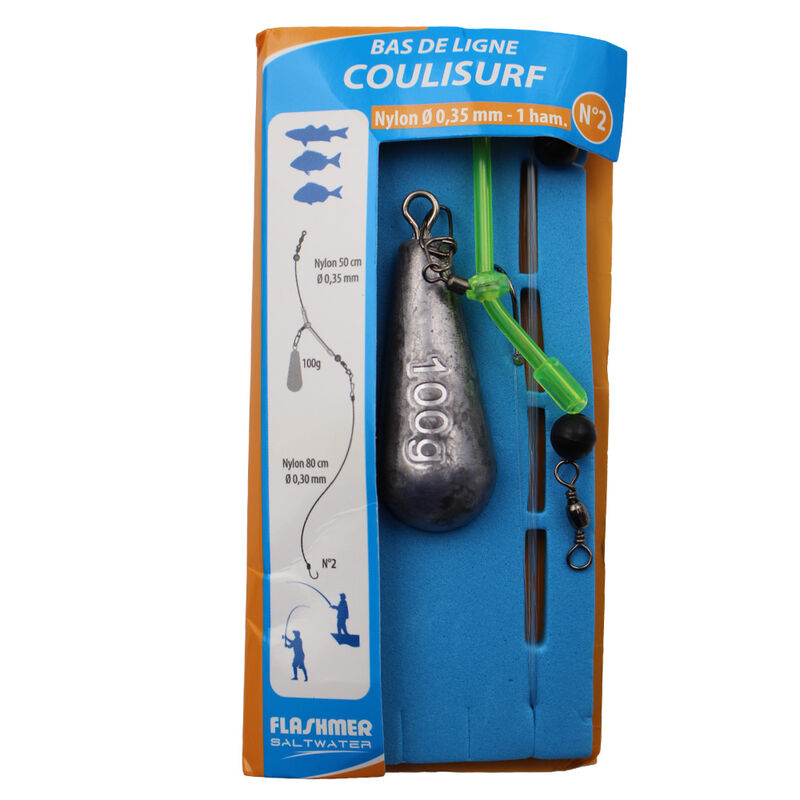 Bas de ligne Coulisurf Flashmer 100 g - Bas de Lignes / Lignes Mont&eacute;es | Pacific P&ecirc;che