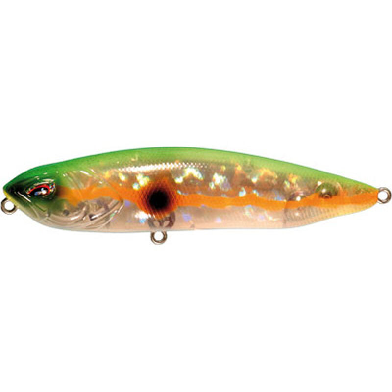 Leurre stickbait flottant zenith z-claw medium 12cm 30g - Leurres poppers / Stickbaits | Pacific P&ecirc;che