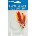 Bas de ligne mer flashmer plum'a bar 2/0 - Bas de Lignes / Lignes Montées | Pacific Pêche