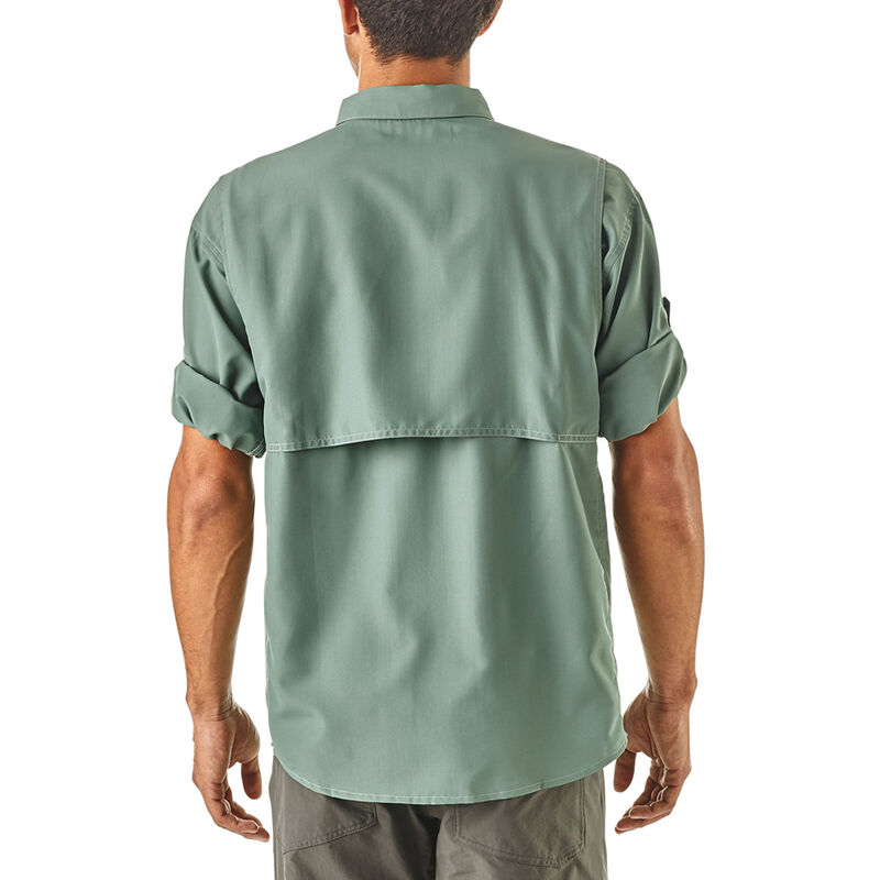 Chemise patagonia long sleeve sol patrol 2 white (blanc) - Chemises | Pacific P&ecirc;che