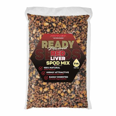Graines Cuites Starbaits Ready Seed Red Liver Spod Mix - Prêtes à l'emploi | Pacific Pêche