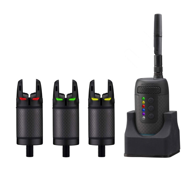 Coffret 3 détecteurs carpe prologic k3 bite alarm + centrale - Coffrets détecteurs | Pacific Pêche