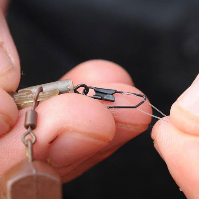 Émerillon à agrafe coup guru snap link & swivel taille 11 - Acc. de montage feeder | Pacific Pêche