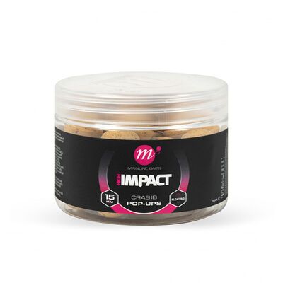 Pop-Ups Mainline Hi Impact Crab IB 15 mm - Flottantes | Pacific P&ecirc;che