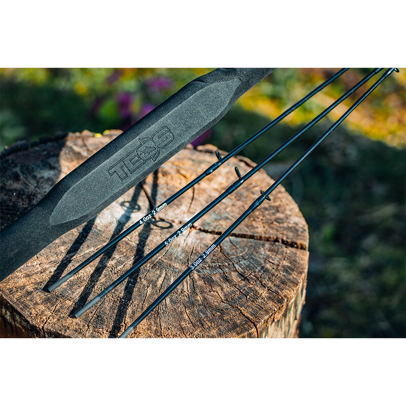 Canne Feeder TEOS Blackrider 390 Power Distance Feeder 40-120g - Cannes feeder | Pacific Pêche