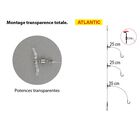 Bas de Ligne Pro line Atlantic 2ham Flashmer - Bas de Lignes / Lignes Montées | Pacific Pêche