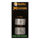Plombs pour cages feeder guru x-change weights extra heavy (2 pièces) - Cages | Pacific Pêche