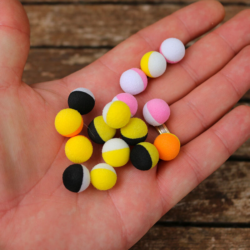 Mousse Zig Rig Mack2 Ziggy Foam Boilie Two Tone (x6) - Imitations | Pacific Pêche