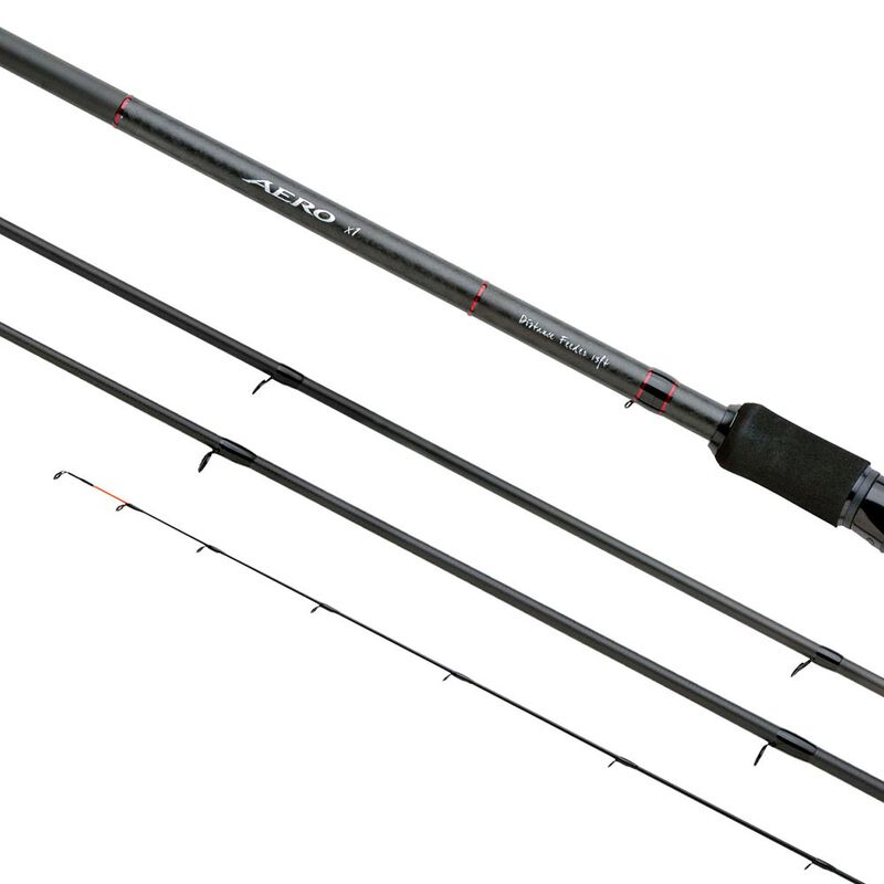 Canne feeder Shimano AERO X1 DISTANCE FEEDER 12' 3.60M 45-90G - Cannes feeder | Pacific P&ecirc;che