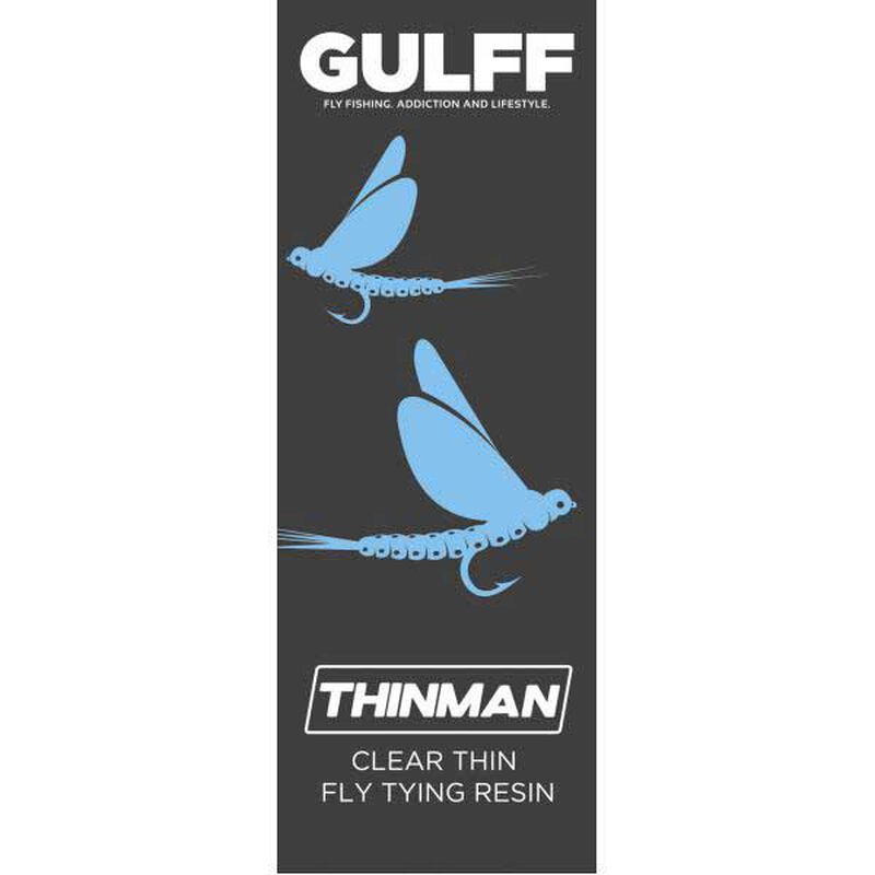 R&eacute;sine uv gulff thinman clear15 ml (fine et transparente) - Vernis | Pacific P&ecirc;che